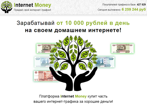 Лохотрон Платформа Internet Money отзывы