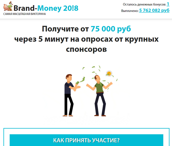 Brand Money 2018 отзывы лохотрон
