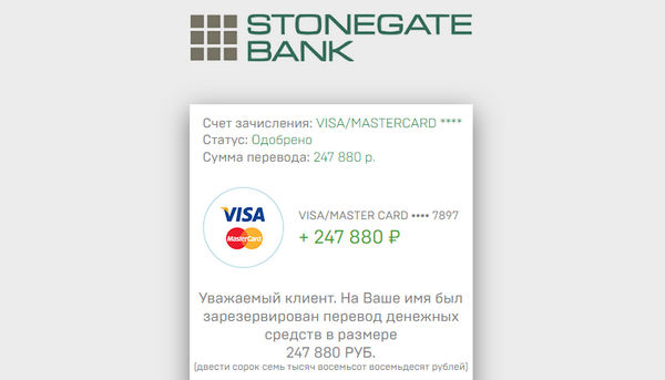 StoneGate Bank 247 880 руб