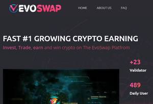 EvoSwap,EvoSwap отзывы,evoswap.finance,evoswap.finance отзывы