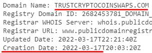 trustcryptocoinswaps.com
