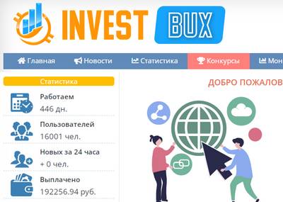 Invest-bux.ru — отзывы о сайте Invest Bux