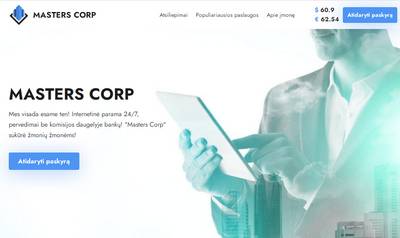 Masters Corp,Masters Corp отзывы о банке,Masters Corp отзывы клиентов,Банк Masters Corp отзывы,mastersfin-corp.com,mastersfin-corp.com отзывы,https://mastersfin-corp.com,https://mastersfin-corp.com отзывы,support@mastersfin-corp.com,+3706592362