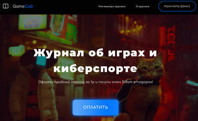 Gamecub.ru отзывы о журнале GameCub