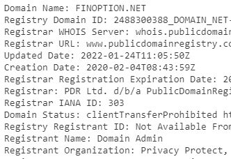 finoption.net отзывы и проверка сайта