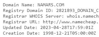 namars.com проверка